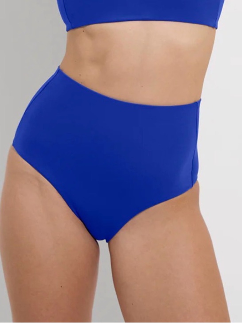 Left On Friday Royal Blue High-Waist Bikini Bottom